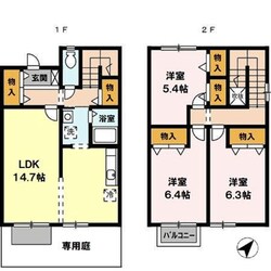 La Gracieux ヴァンの物件間取画像